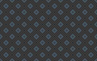 nahtloser abstrakter Hintergrund, der aus schwarzen und blauen Quadraten besteht. moderne Technologie dunkles Design. geometrische Vektorillustration. Metallgitterstruktur vektor