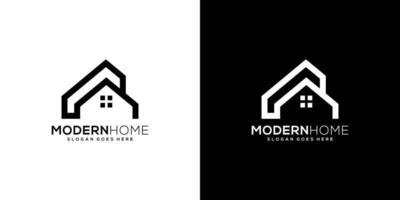 Vorlage für das Design des Home-Home-Logos vektor