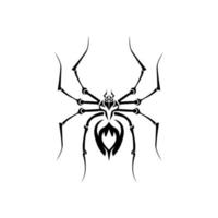 abstrakt tribal spindlar vektorbild. tatuering tribal vektor design