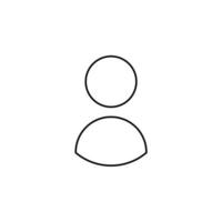 Geschlecht, Zeichen, männlich, weiblich, gerade dünne Linie Symbol Vektor Illustration Logo Vorlage. für viele Zwecke geeignet.