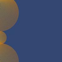 blauer Hintergrund mit orangefarbenem Kreis, perfekt für Präsentationstapeten vektor
