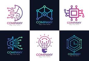 bästa enkla tekniken någon logotyp, vektor och kvalitet logotyp design och koncept.