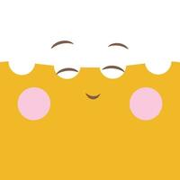 emoji illustration vektor kawaii uttryck