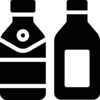 Weinflaschen-Vektorillustration auf einem Hintergrund. Premium-Qualitätssymbole. Vektorsymbole für Konzept und Grafikdesign. vektor