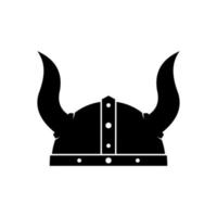 viking hjälm logotyp vektor