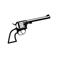 Waffe-Vektor-Logo vektor