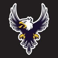 eagle sport logotyp vektor