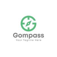 g Kompass-Logo-Vektor vektor