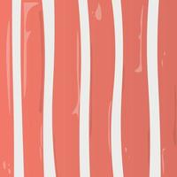 realistisk sushirulle. skiva lax. fisk. rosa logotyp för se matbar. röda och vita linjer vektor