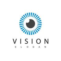 Auge-Logo-Design-Vorlage, Vision-Logo-Konzept. vektor