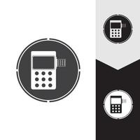 kreditkortsmaskin. bankomat för pengar. betalning terminal illustration vektor