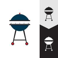 grill ikon vektor illustration