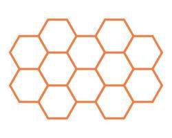 honeycomb ikon. vektor. vektor