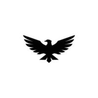 Falke Adler Vogel Logo Vorlage Vektor-Symbol vektor