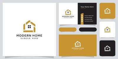Home-Logo-Vektor-Design-Konzept vektor