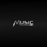 Design-Vorlage für das Logo der silbernen Musikwelle, Kabelbuchsen-Logokonzept, schwarzer Hintergrund vektor