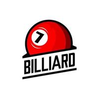 Billard-Logo-Team vektor