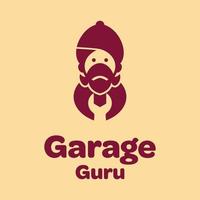 Garagen-Guru-Logo vektor