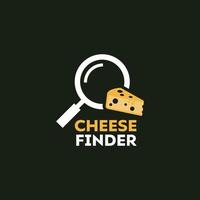 Käse-Logo finden vektor