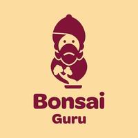 Bonsai-Guru-Logo vektor