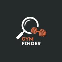 Fitness-Logo finden vektor
