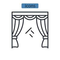 dekoration ikoner symbol vektorelement för infographic webben vektor
