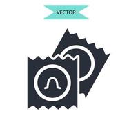 preventivmedel ikoner symbol vektorelement för infographic webben vektor