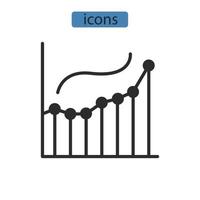 analys ikoner symbol vektor element för infographic webben