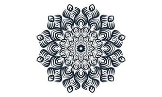 Mandala-Muster-Design. vektor