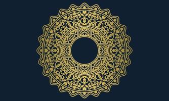 Mandala-Muster-Design. vektor