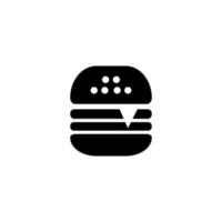 burger-symbol-illustrationsdesign vektor
