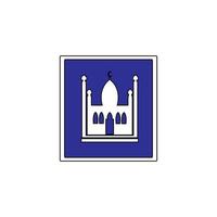 Moschee Symbol Logo Bild Vektor Illustration