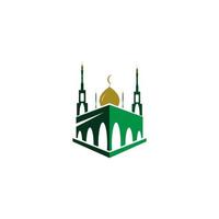 Moschee-Logo-Bild-Vektor-Illustration-design vektor