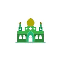 Moschee Zeichnung Symbol Vektor Illustration Design