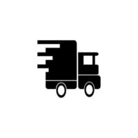 LKW-Symbol, Vektorgrafik-Design vektor