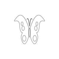 Schmetterling-Icon-Design vektor