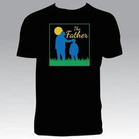 far älskare t-shirt design vektor