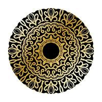 luxuriöses dekoratives indisches Mandala-Design. vektor