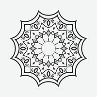 kreatives Mandala-Design vektor