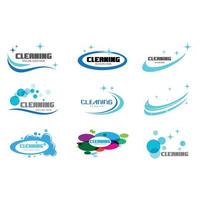 Reinigung sauberer Service Logo Symbol Vektor Vorlage