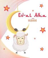 offerfesten eid al-adha. vektor