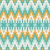 traditionelles afroamerikanisches ethnisches geometrisches nahtloses muster aztekisches design stoffteppich chevron ornament textildekor tapete türkische boho tribal stickerei hintergrund vektor