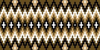 afroamerikansk traditionell geometrisk etnisk sömlös design. Aztec tyg matta prydnad chevron textil dekoration tapeter. tribal boho kalkon broderi bakgrund vektor