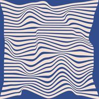 einfaches muster, abstrakt, retro, kunst, design für dekoration, geschenkpapier, druck, stoff oder textil, niedliche tapete, moderne textur. Op-Art. Hintergrund der optischen Täuschung. vektor