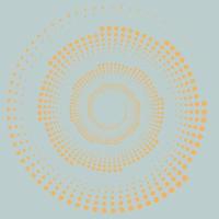 abstrakter Halbton-Grunge-Hintergrund. Muster der optischen Täuschung. optische kunsttapete. modernes Logo. vektor