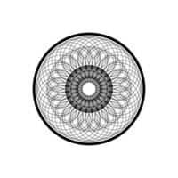 mandala mönster ögonkollektionen 04 vektor
