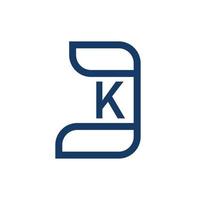 Kashrut-Zeichen. Symbol für koscheres Essen. Zeilensymbol für Web und Paket. Vektor