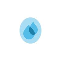 Wassertropfen-Icon-Design vektor