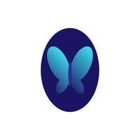 Schmetterling-Icon-Design vektor