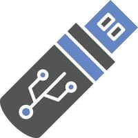 USB-Stick-Icon-Stil vektor